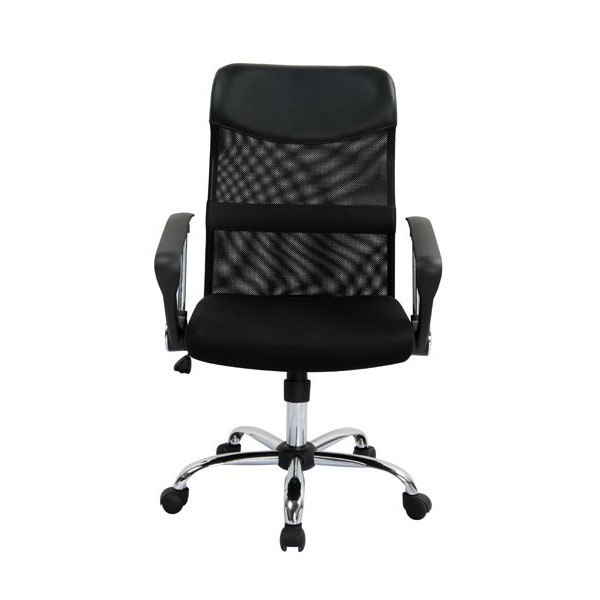 INDEX LIVING MALL เก้าอี้สำนักงาน พนักพิงกลาง รุ่นสเปซแมน - สีดำ